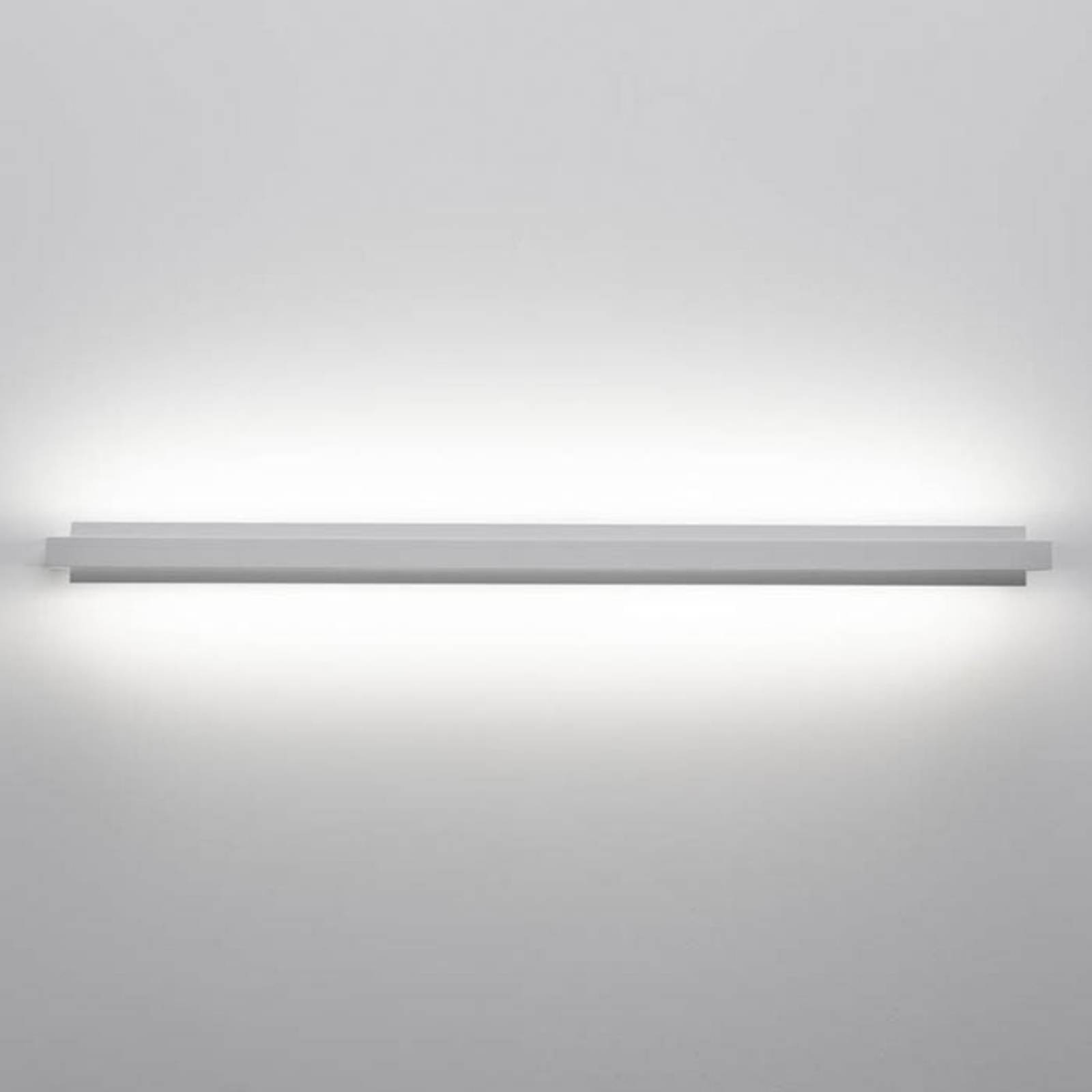 Stilnovo LED-Wandleuchte Tablet W1, Breite 66 cm, weiß