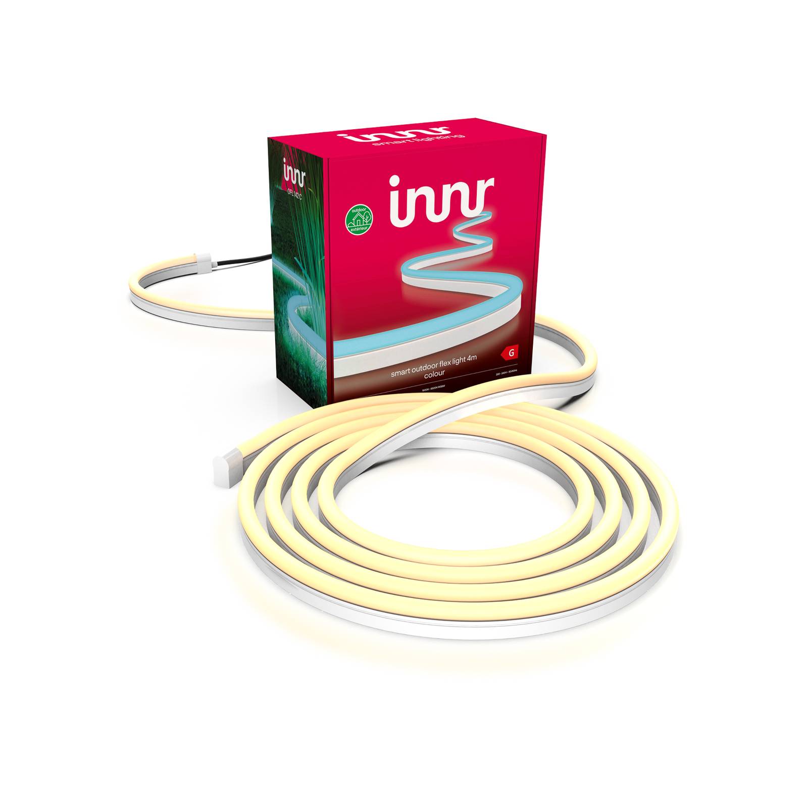 Innr Lighting Innr Smart Outdoor Flex Colour LED-Strip, 4m
