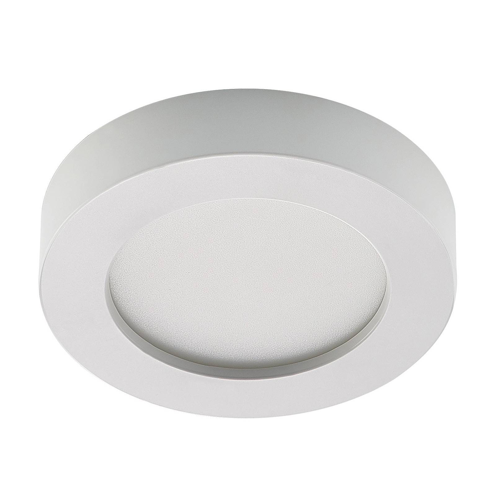 Prios Edwina LED-Deckenleuchte, weiß, 17,7 cm