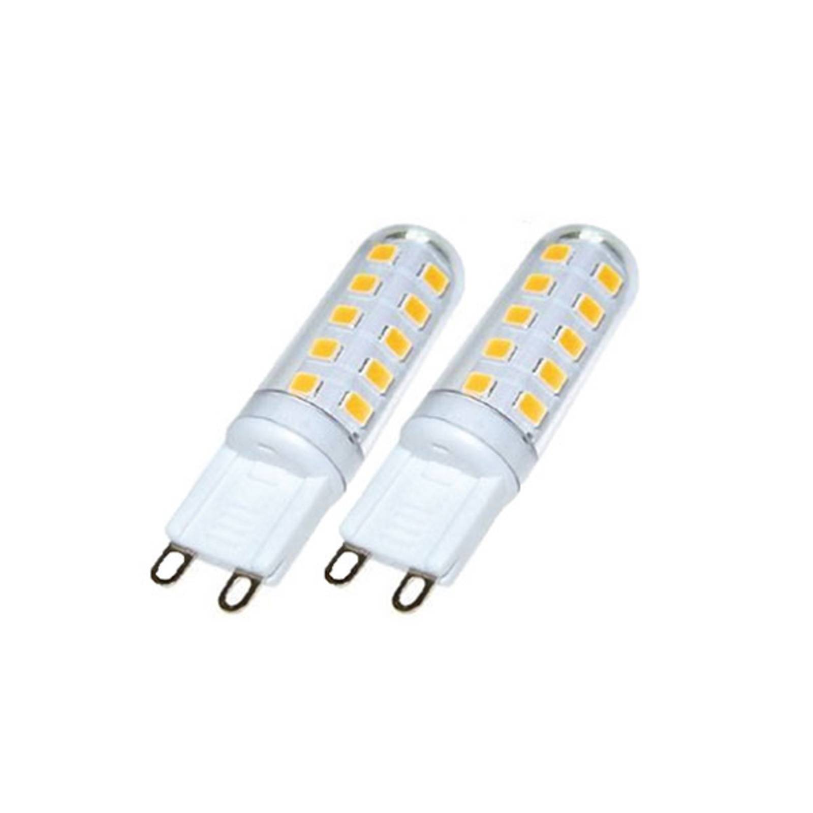 Trio Lighting LED-Stiftsockellampe G9 3W im Doppelpack, dimmbar