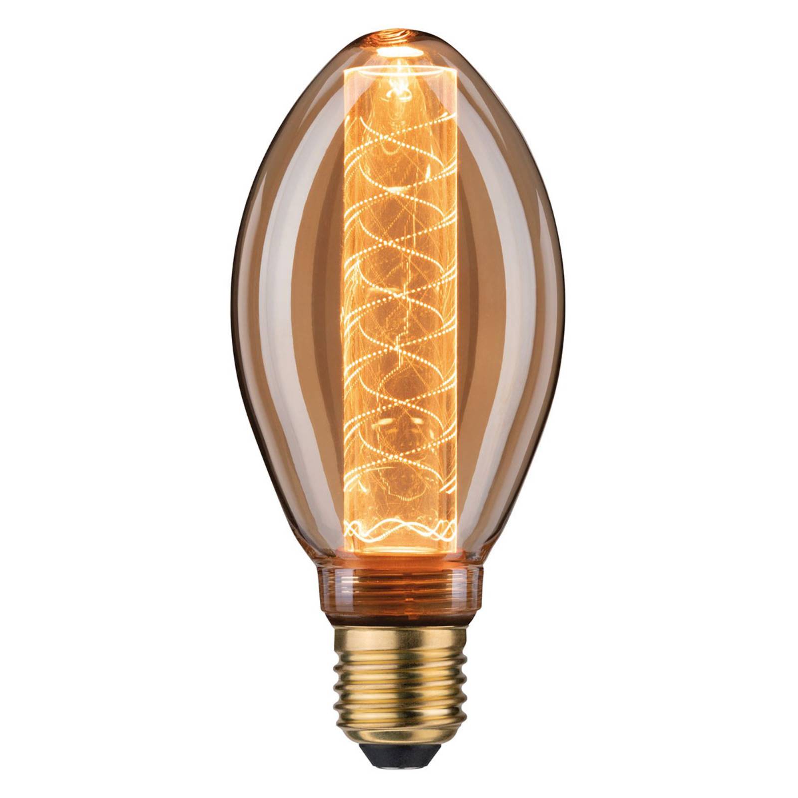 Paulmann LED-Lampe E27 B75 4W Inner Glow Spiralmuster