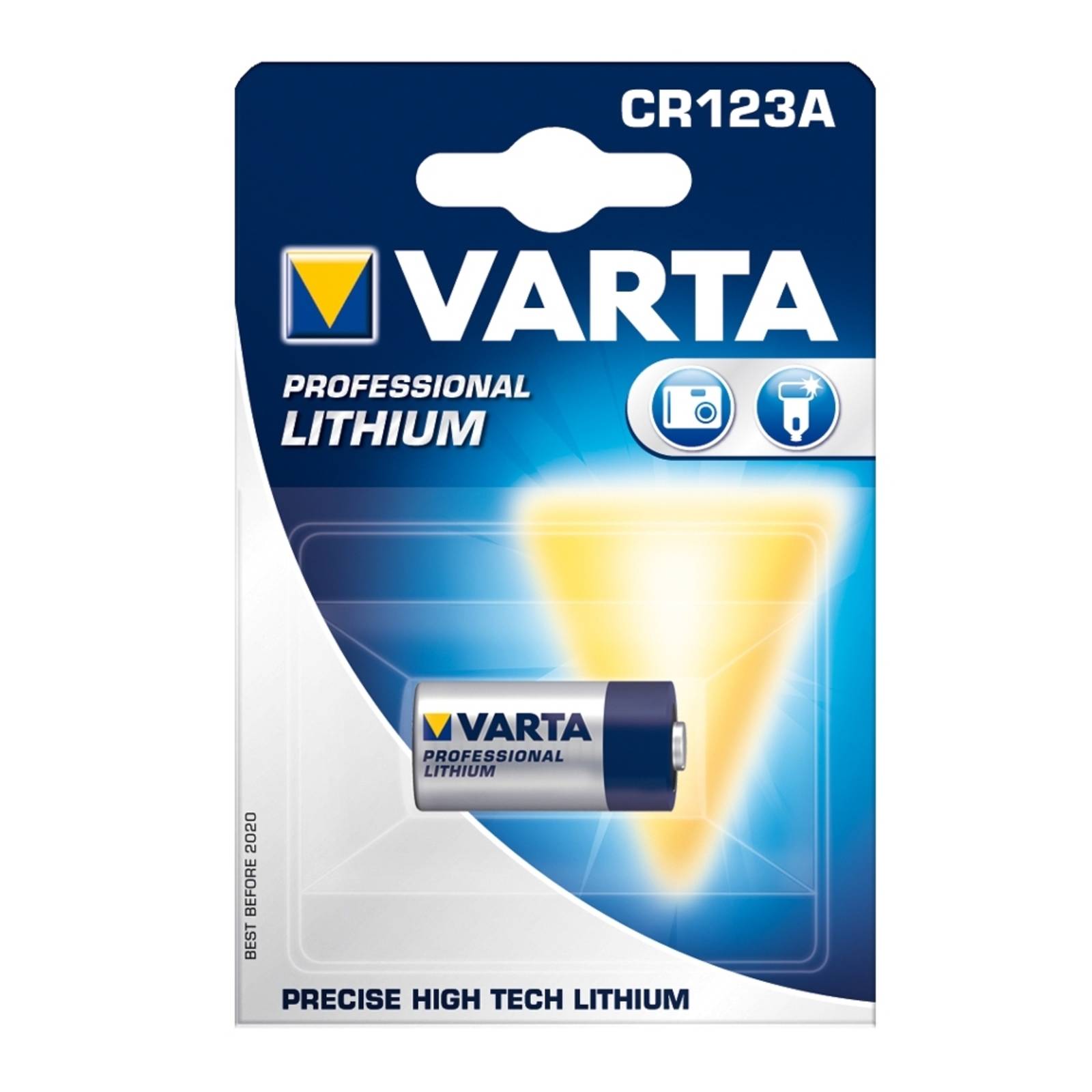 Varta CR123A (6205) 3V Lithium Batterie