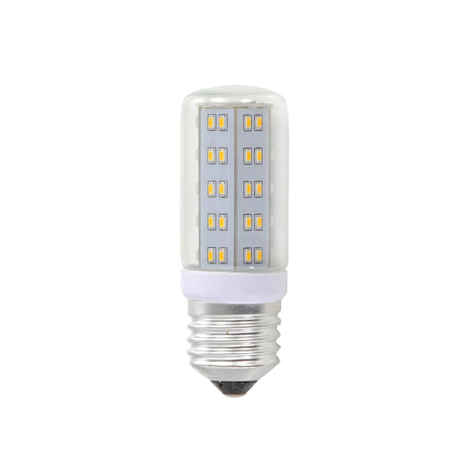 Leuchten Direkt E27 4W LED-Lampe in Röhrenform klar mit 69 LEDs