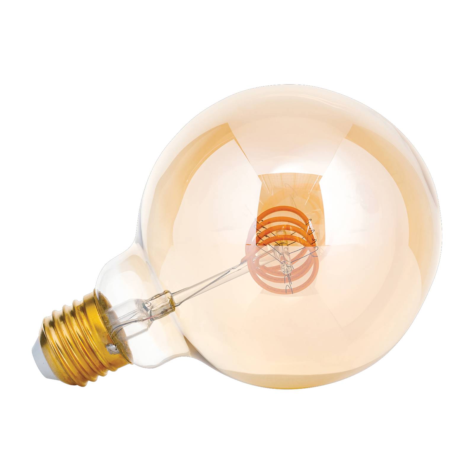 Orion LED-Lampe E27 G95 4W amber 2.200K dimmbar