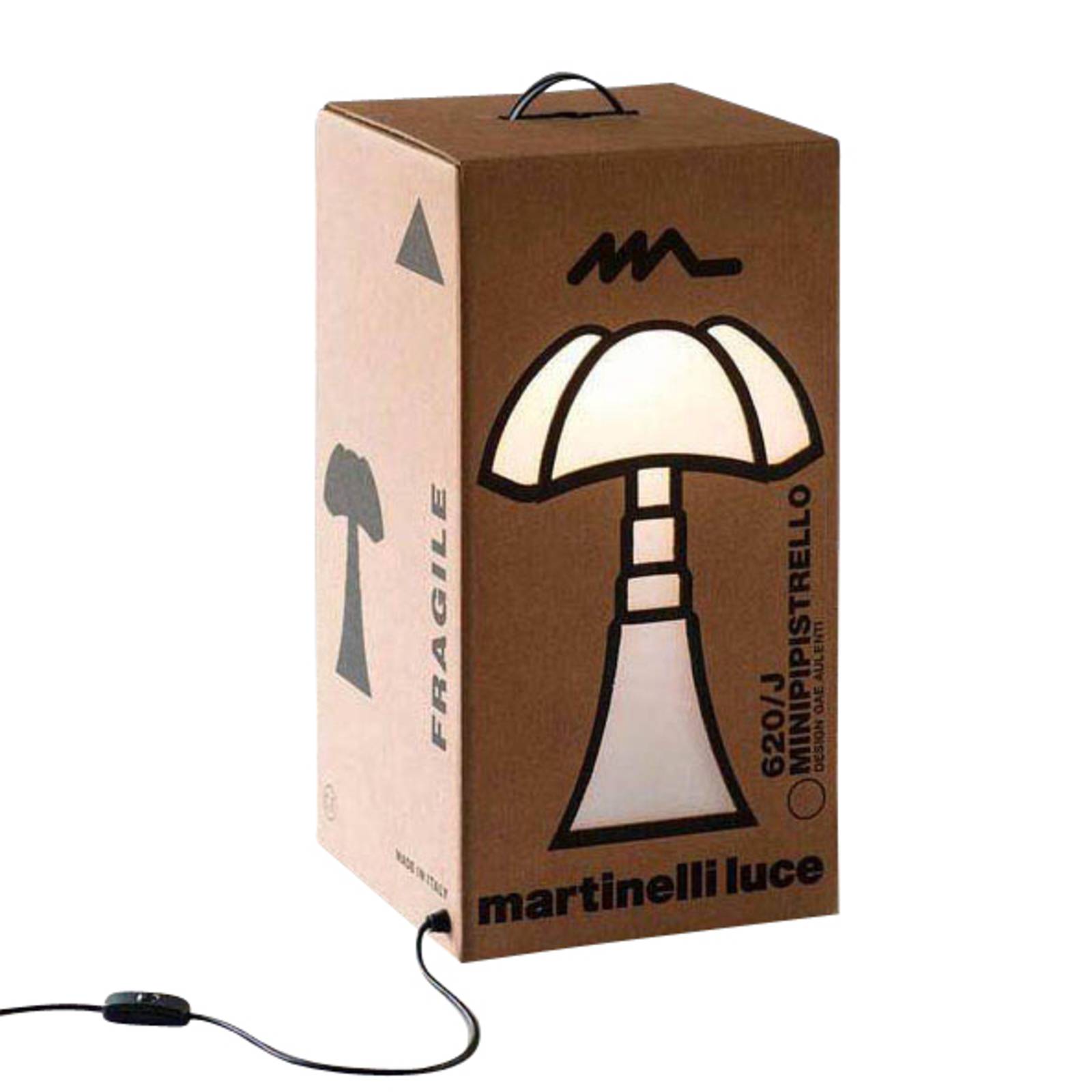 Martinelli Luce Minipipistrello Karton LED-Laterne