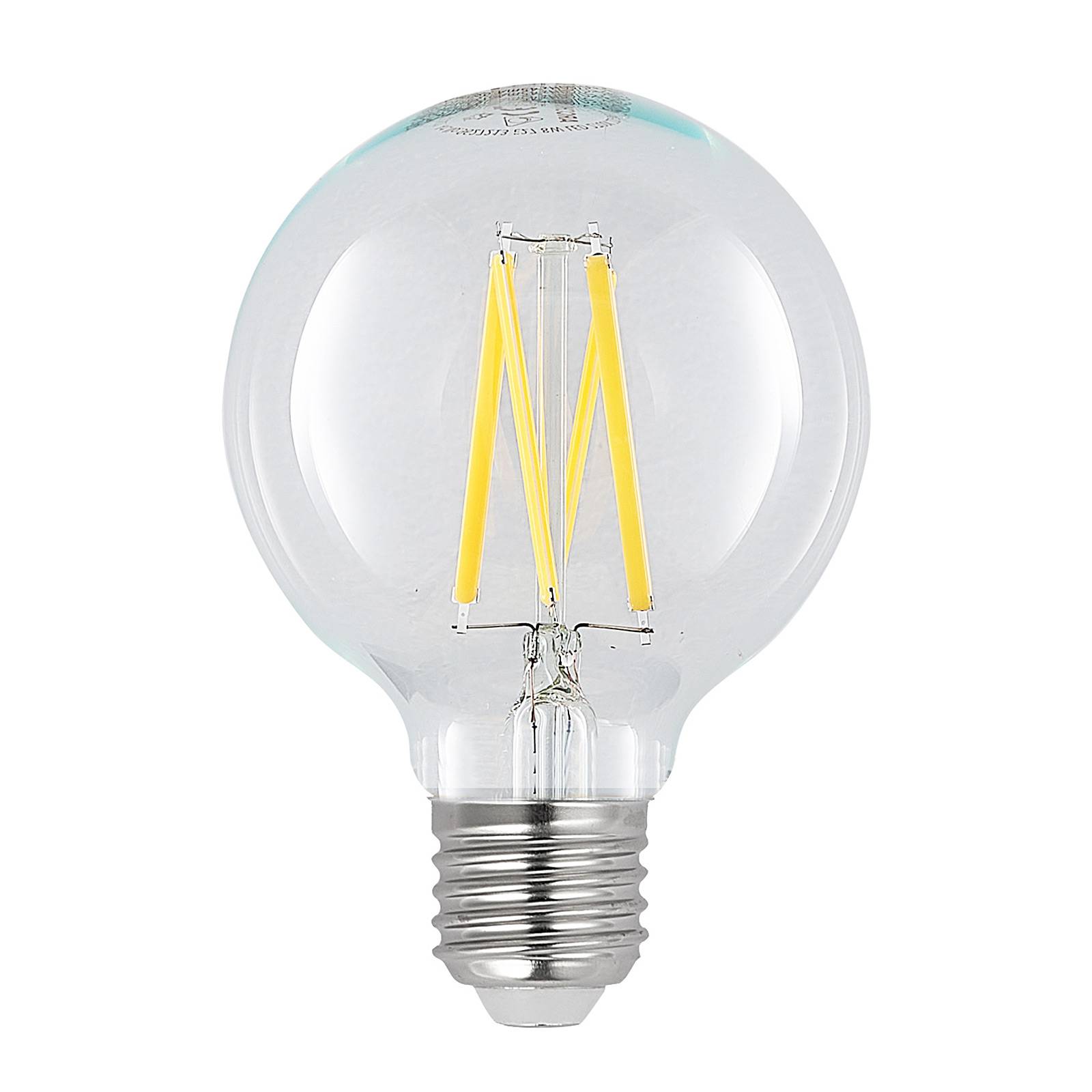 Arcchio LED-Lampe E27 8W G80 2.700K Filament dimmbar klar