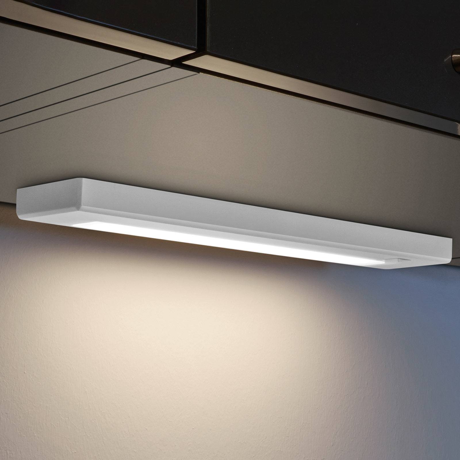 Trio Lighting LED-Unterbauleuchte Alino, weiß, Länge 34 cm