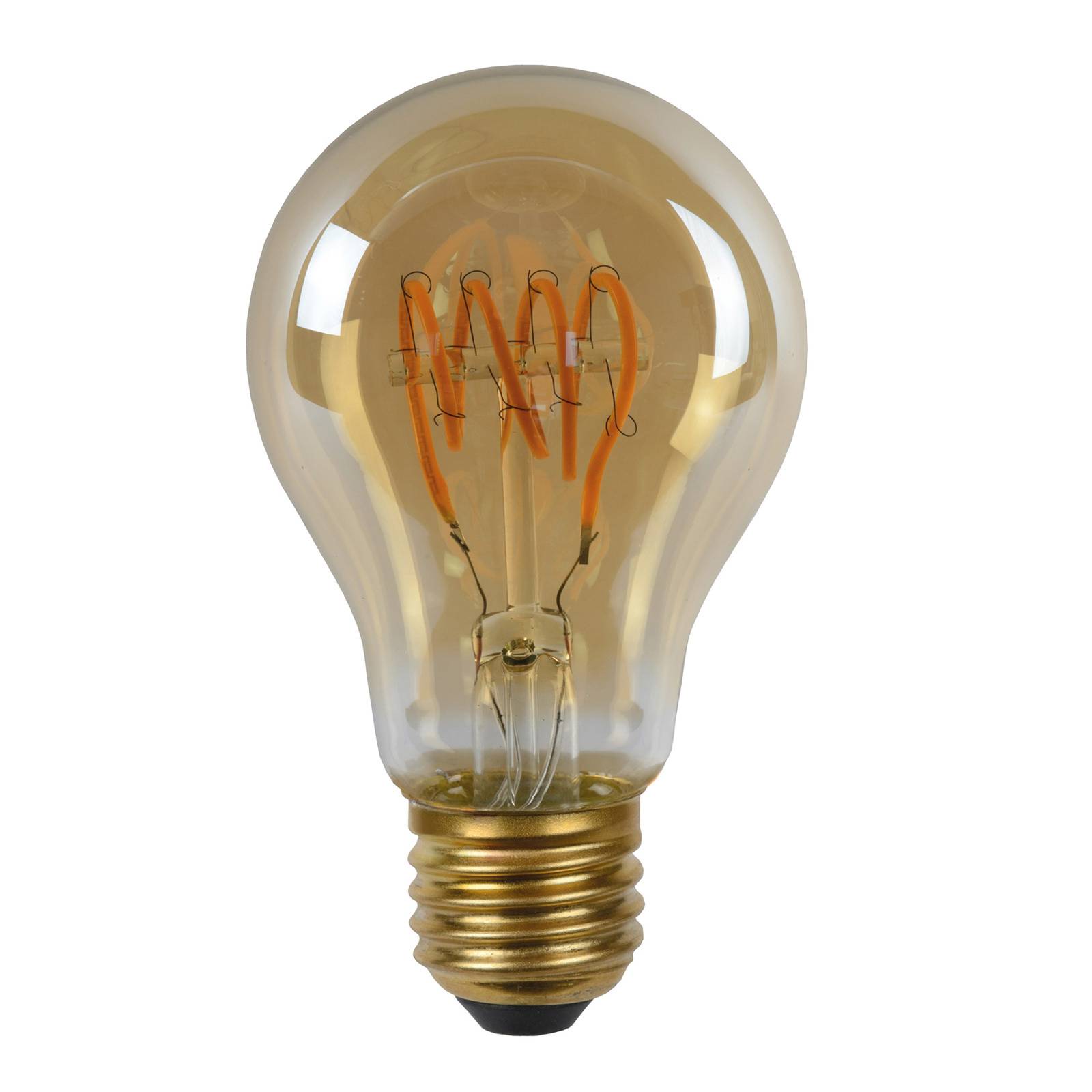 Lucide LED-Lampe E27 A60 4W 2.200K amber Tag/Nacht-Sensor