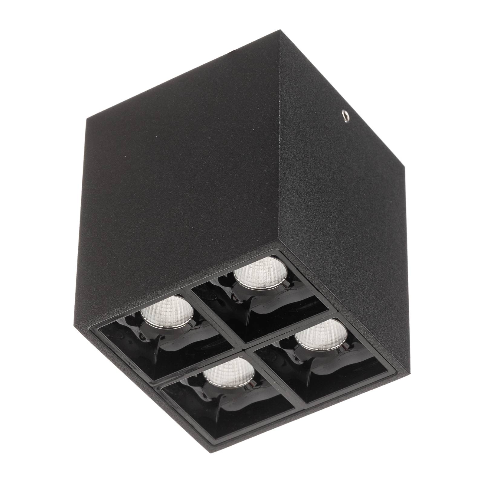 Molto Luce Liro LED-Deckenstrahler schwarz 34° 2.700 K