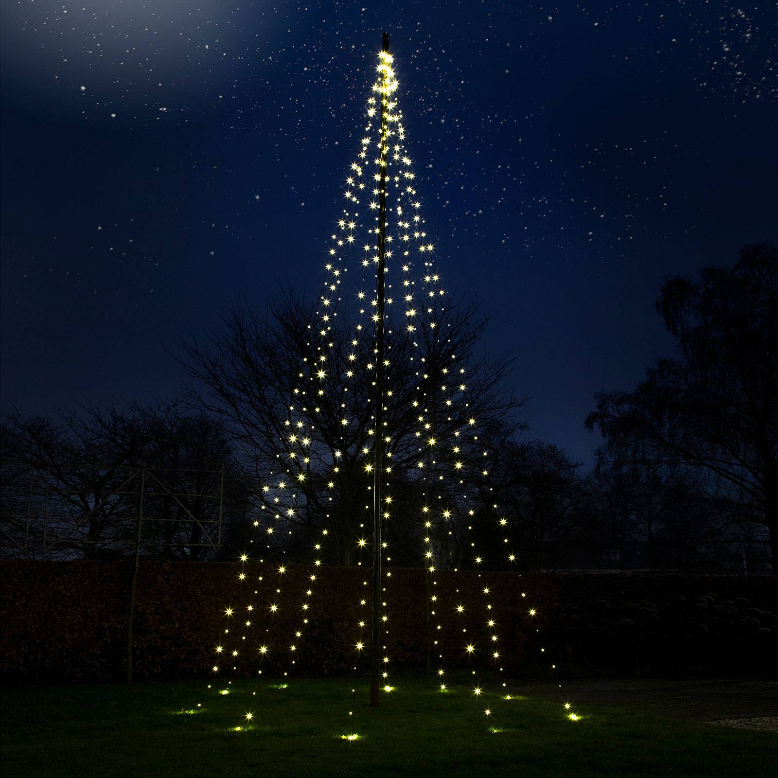 Christmas United LED-Weihnachtsbaum ohne Mast, 360 LEDs 600cm