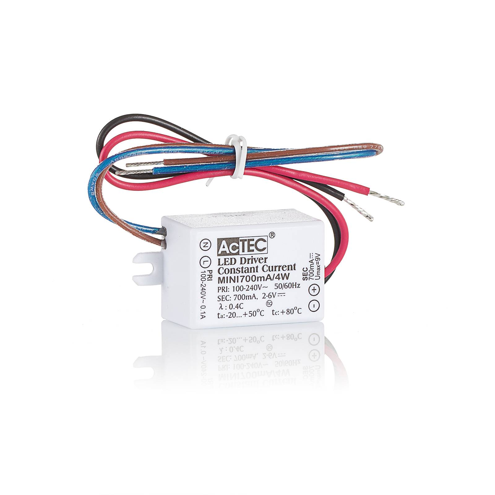 AcTEC Mini LED-Treiber CC 350mA, 4W, IP65