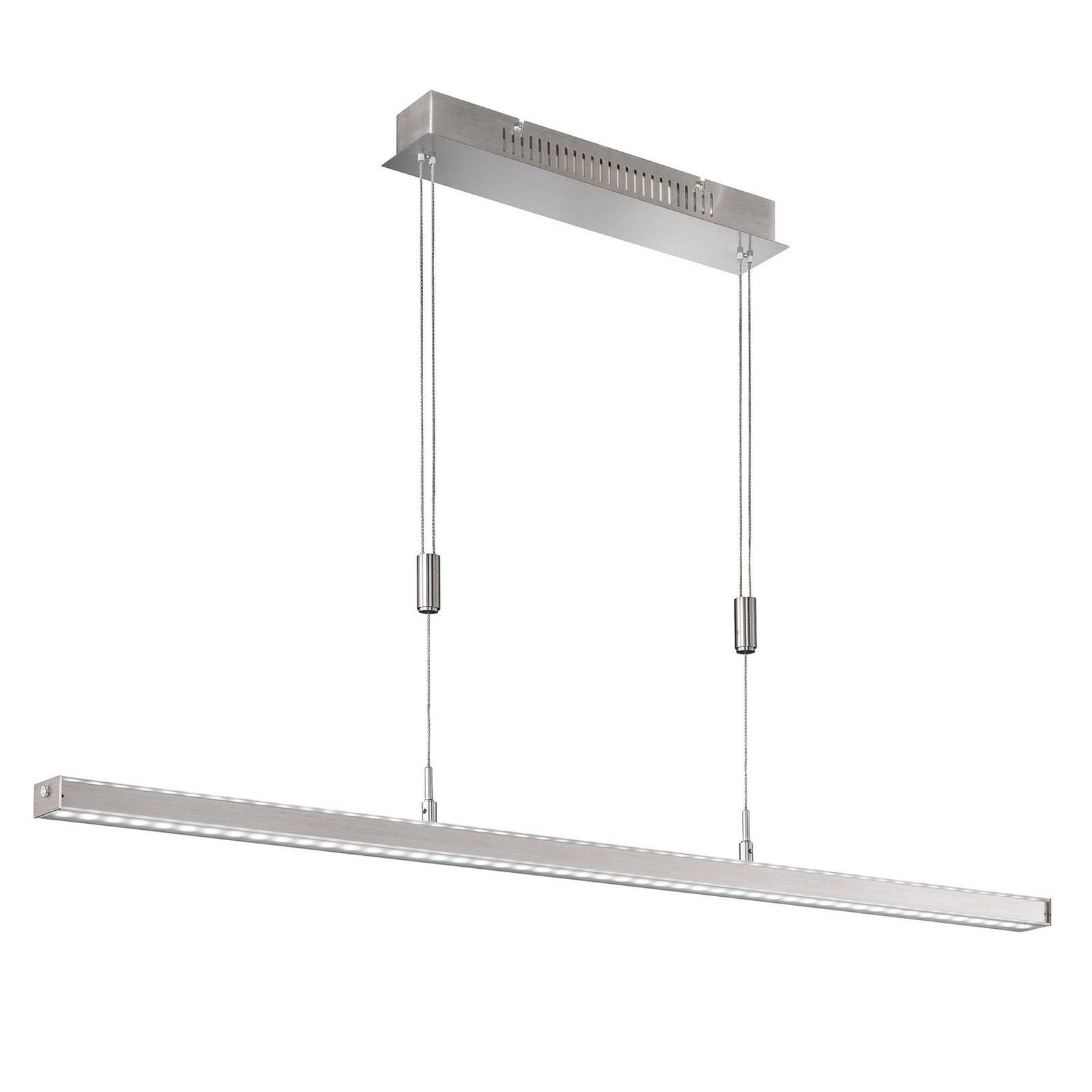 FISCHER & HONSEL LED-Pendelleuchte Vitan TW, grau, Länge 150 cm