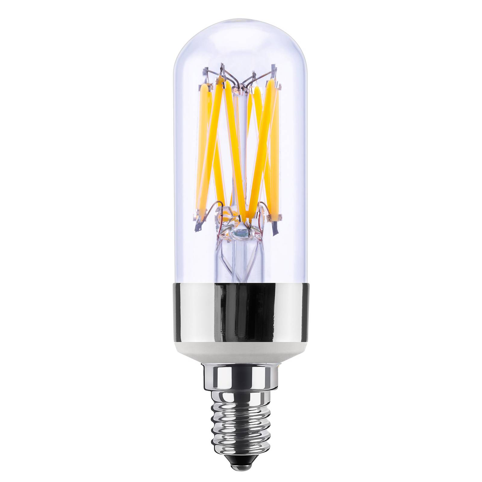SEGULA LED-Lampe Tube E14 6,7W 2.700K dimmbar klar