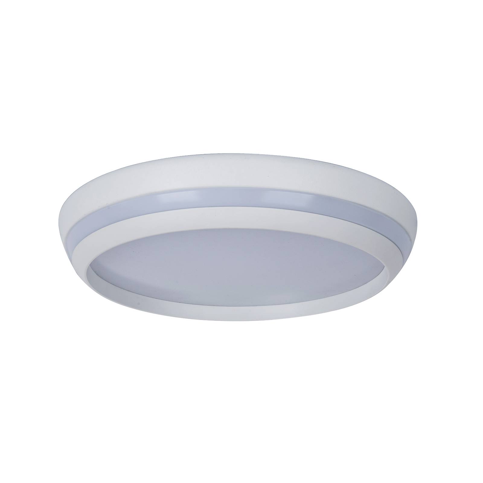 Lutec LED-Deckenlampe Cepa, RGBW und CCT, weiß, Ø 35 cm