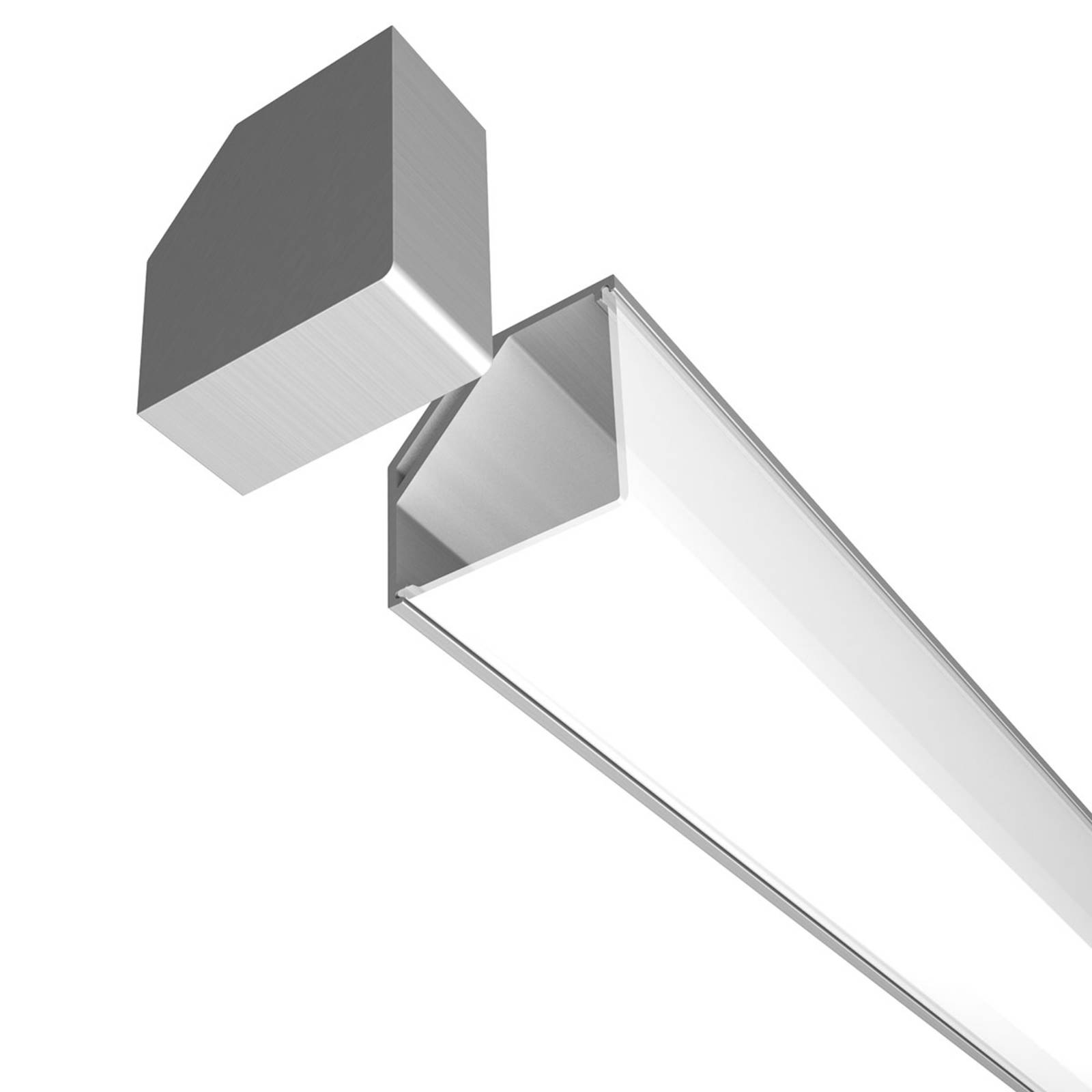 Endkappe für E45 Aluminium Eck-Profil
