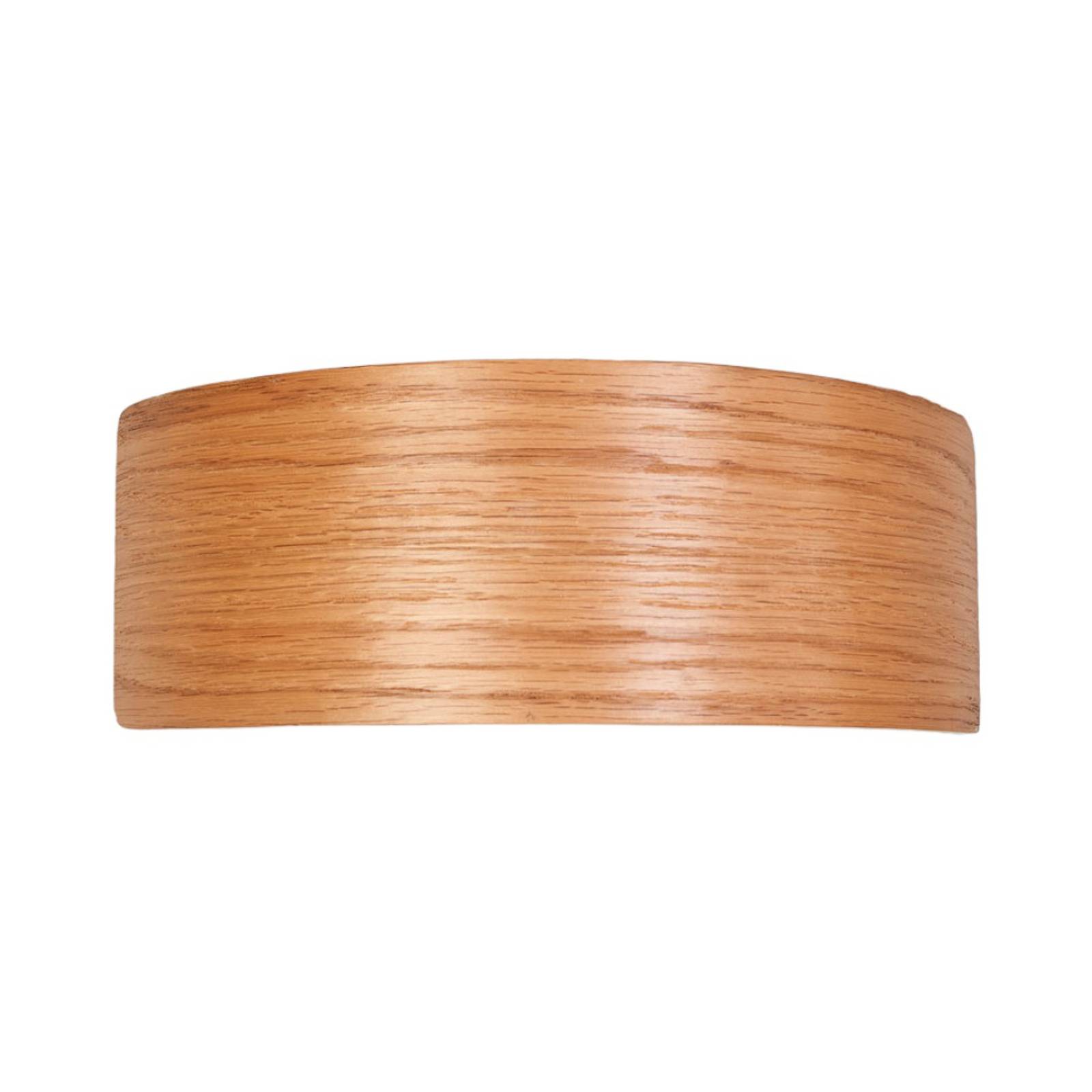 LINDBY LED-Wandleuchte Rafailia 23cm, Holz
