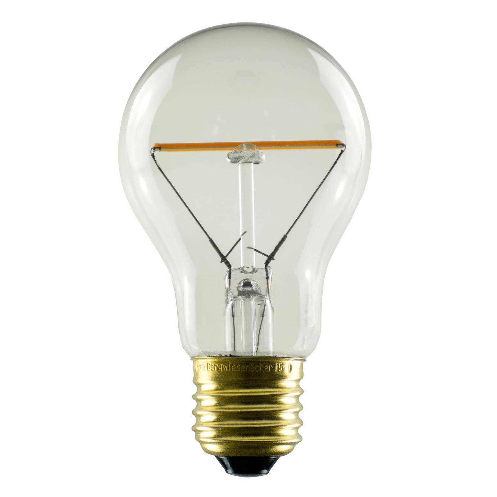 SEGULA LED-Lampe E27 2,5W 2.200K dimmbar klar