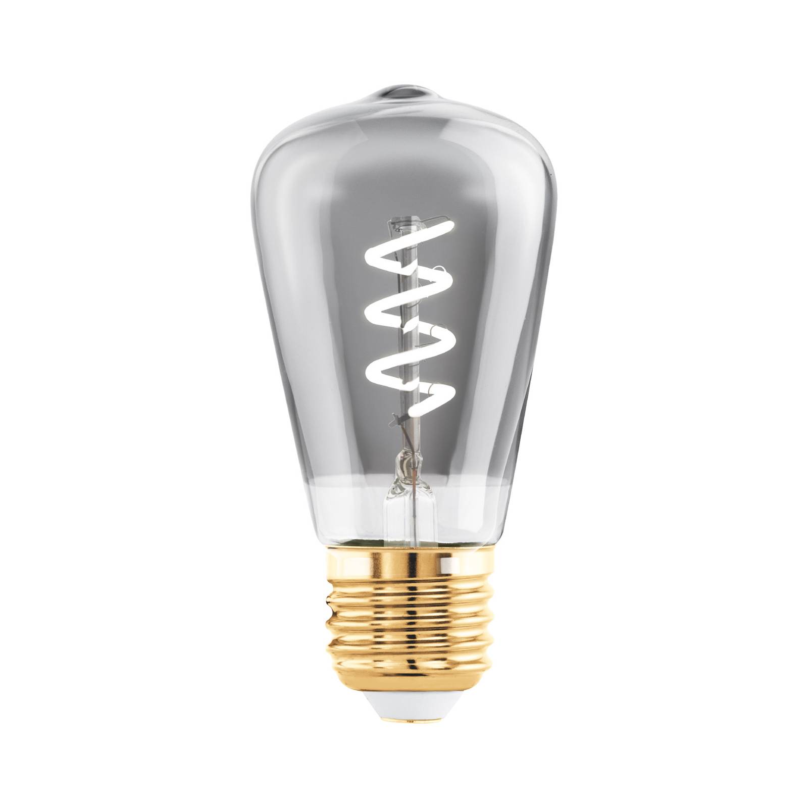 EGLO LED-Lampe E27 4W ST48 2.000K Filament smoky dim