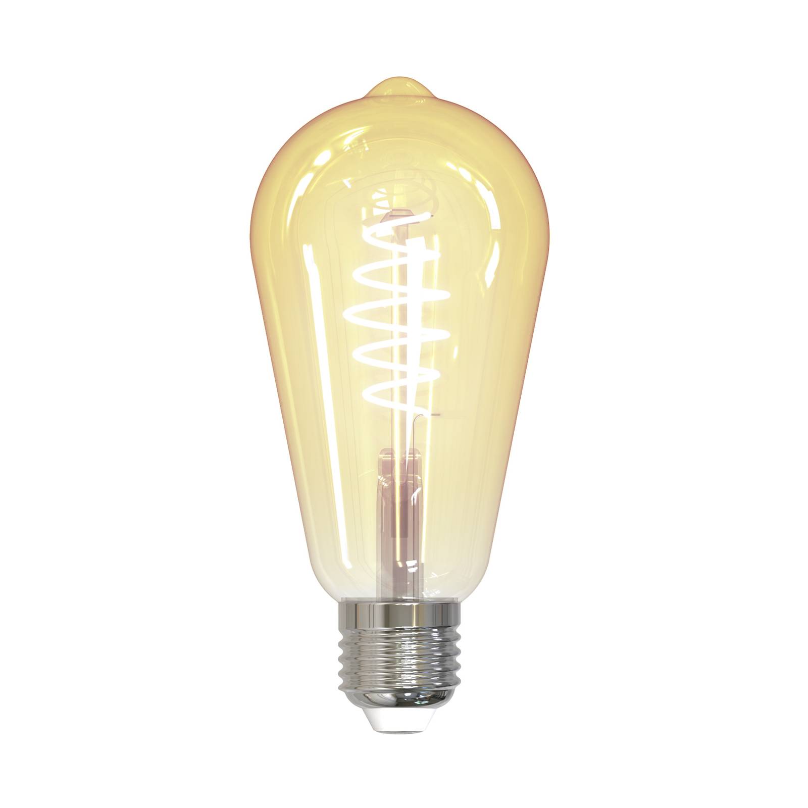 PRIOS Smart LED-Leuchtmittel E27 ST64 4,9W WLAN amber