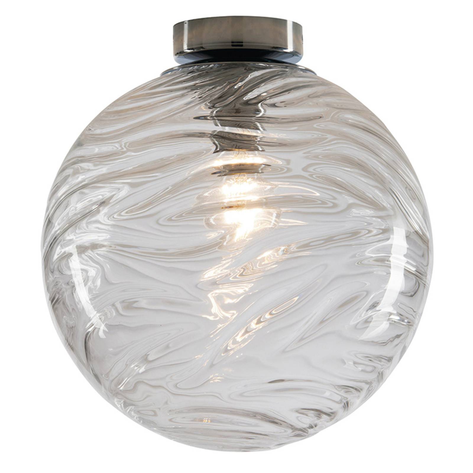 Eco-Light Deckenleuchte Nereide, Glas klar