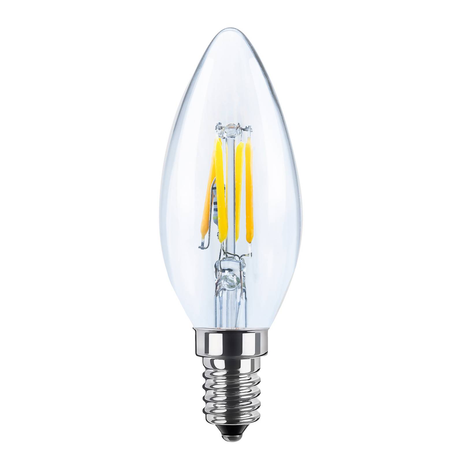 SEGULA LED-Kerzenlampe 24V E14 3W 927 Filament dim