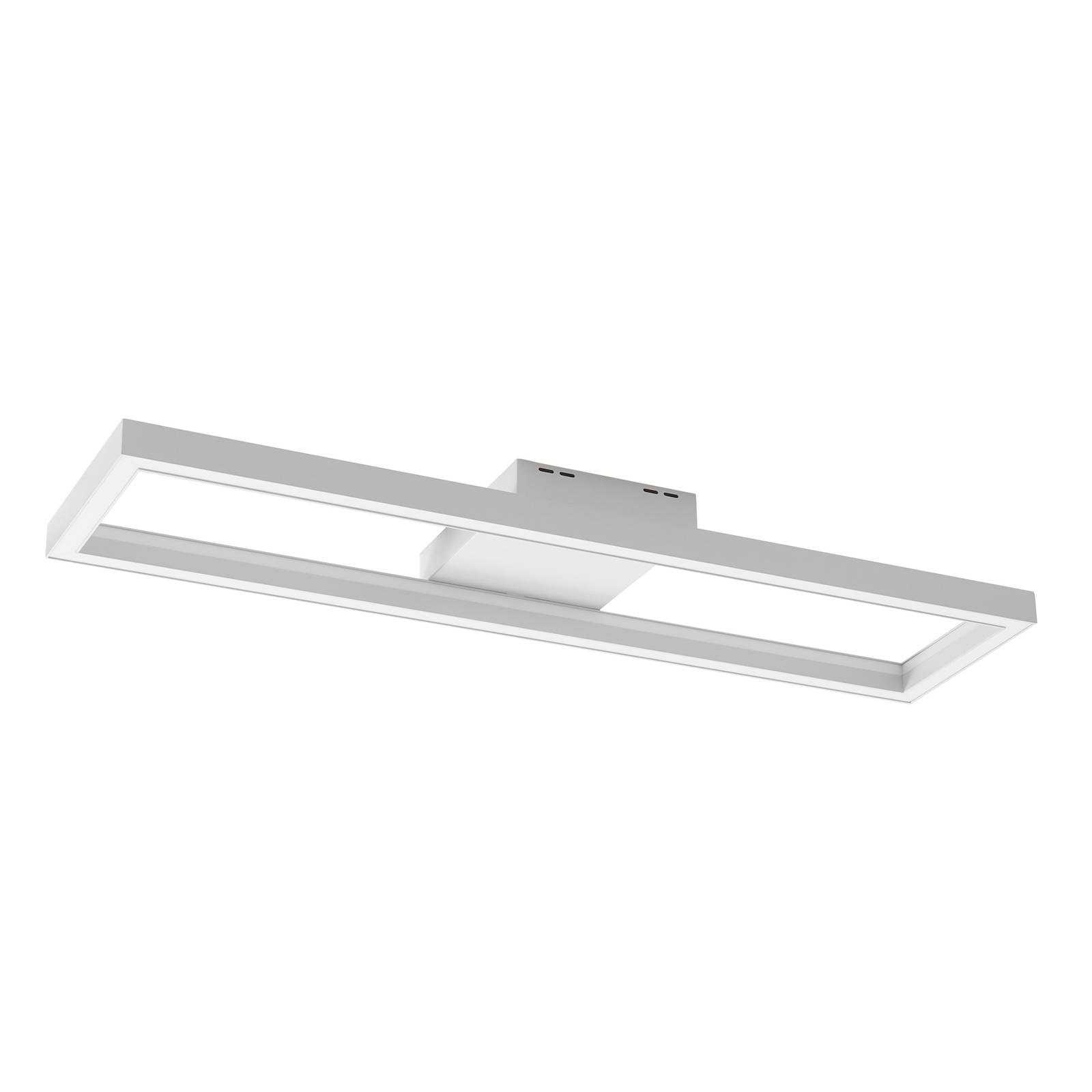 Lucande Smart LED-Deckenleuchte Tjado, weiß, 100cm