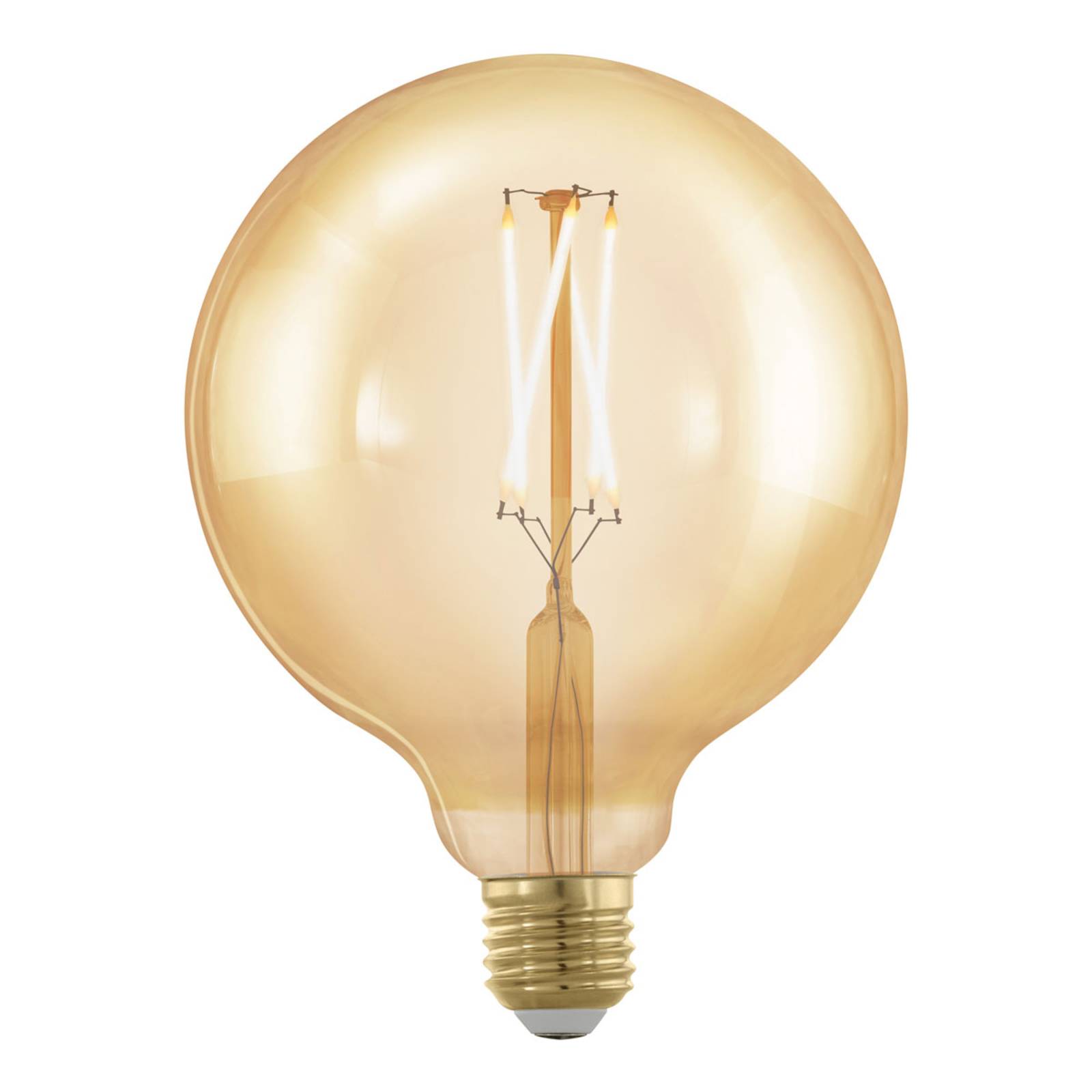 EGLO LED-Globelampe E27 G125 4W 1.700K Filamentgold