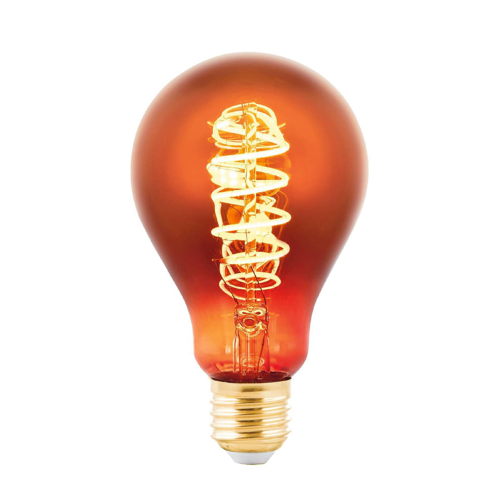 EGLO LED-Lampe E27 Filament 4W 2.000K kupfer bedampft