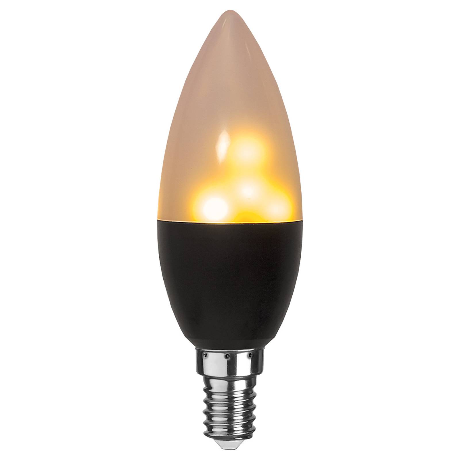 STAR TRADING LED-Kerzenlampe E14 Flame lamp 1.800K