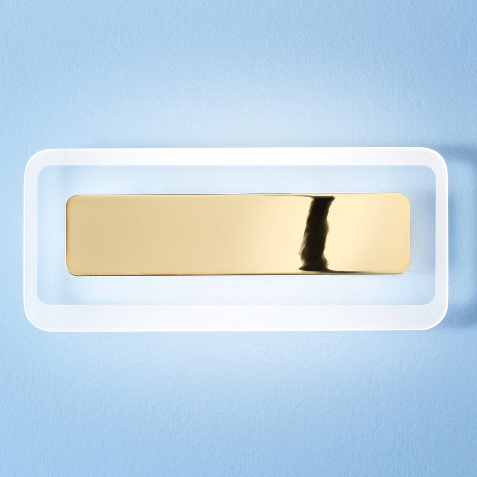 Linea Light LED-Wandleuchte Antille gold 31,4 cm