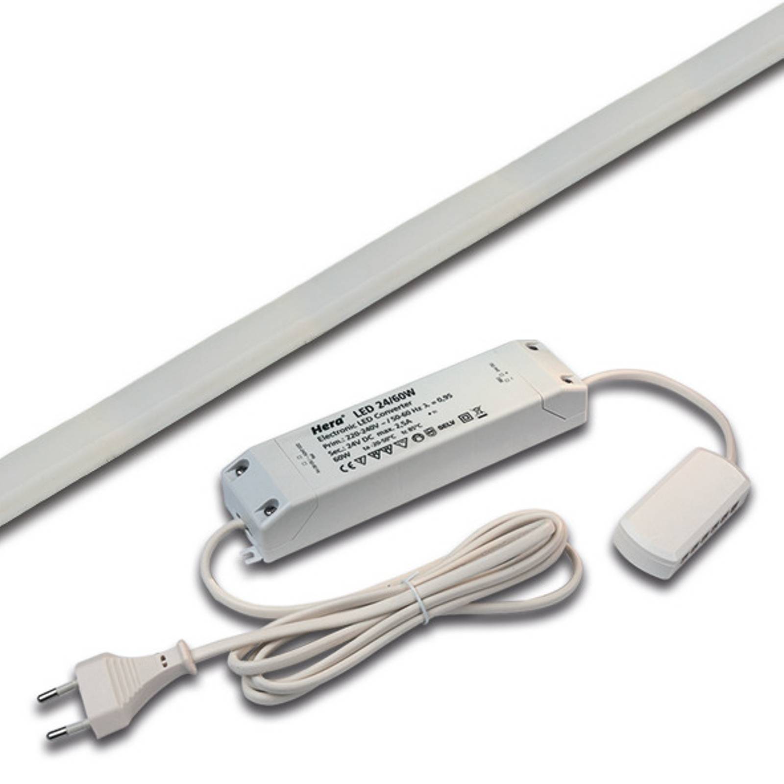 Hera LED-Strip Basic-Tape F, IP54, 2.700K, Länge 500cm