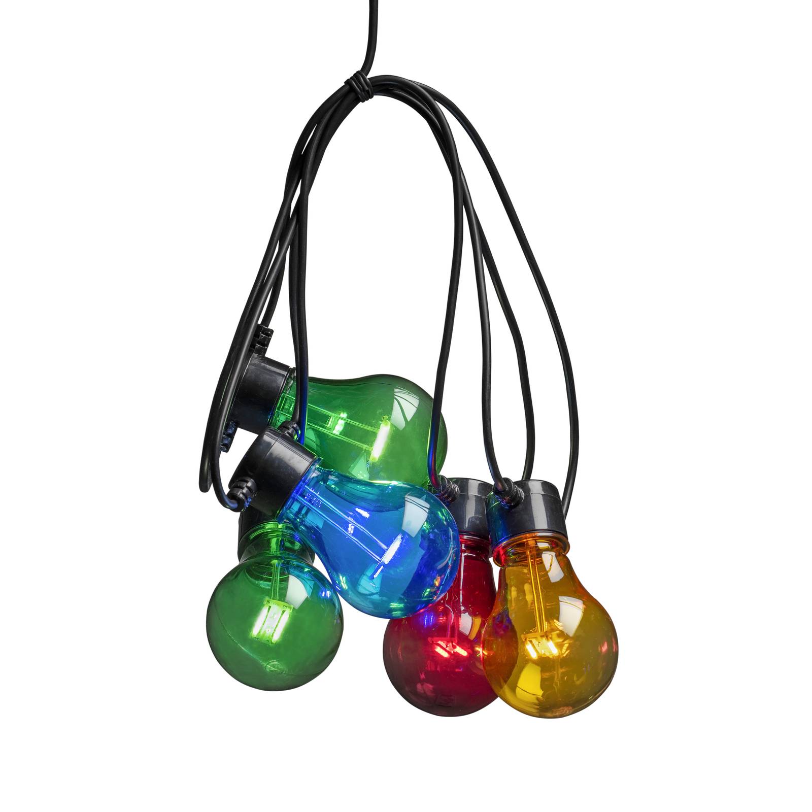 Konstsmide Christmas LED-Lichterkette Glühfadenoptik multicolour 5-flg.
