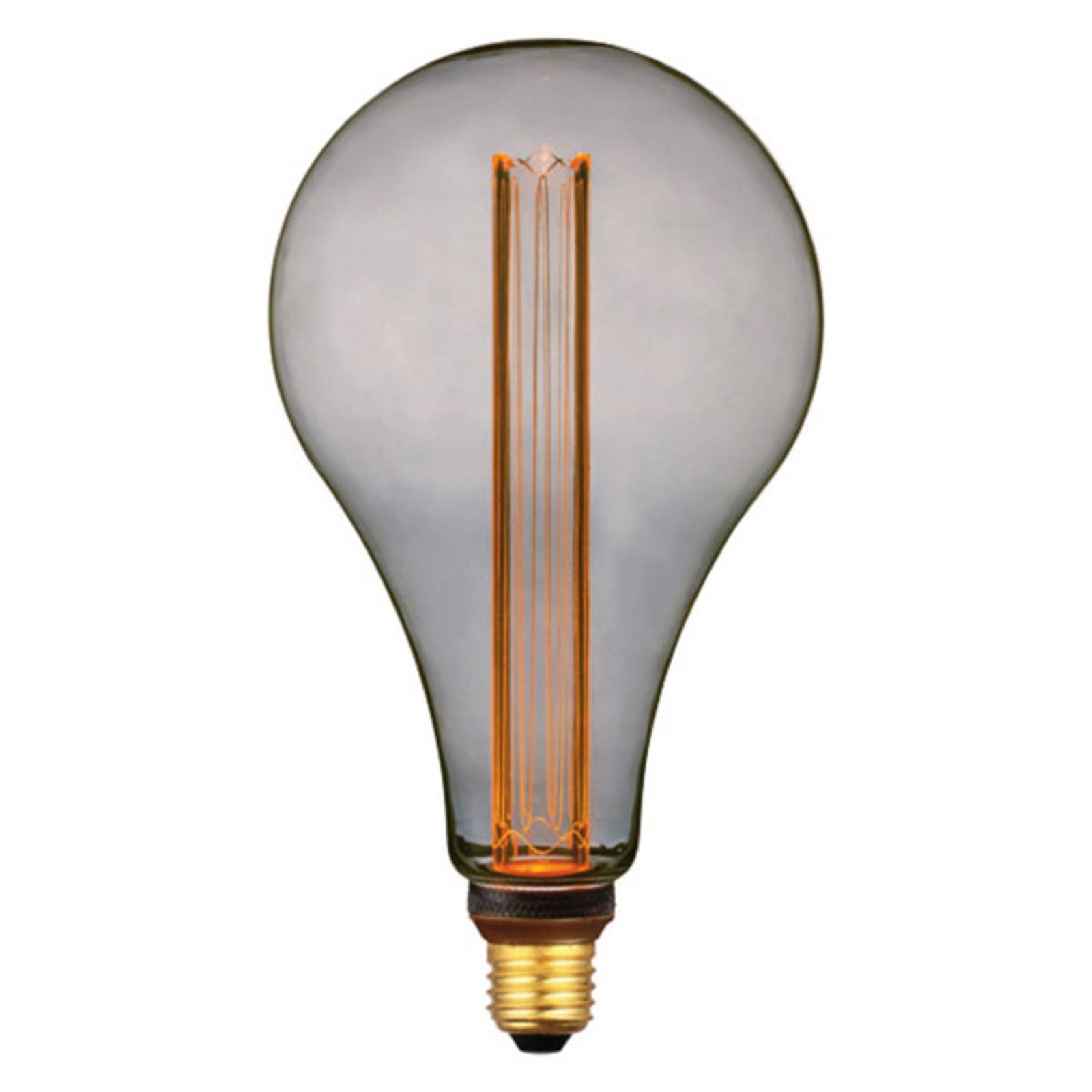 Freelight LED-Lampe E27 5W, warmweiß, 3-Step-dim, smoke 30cm