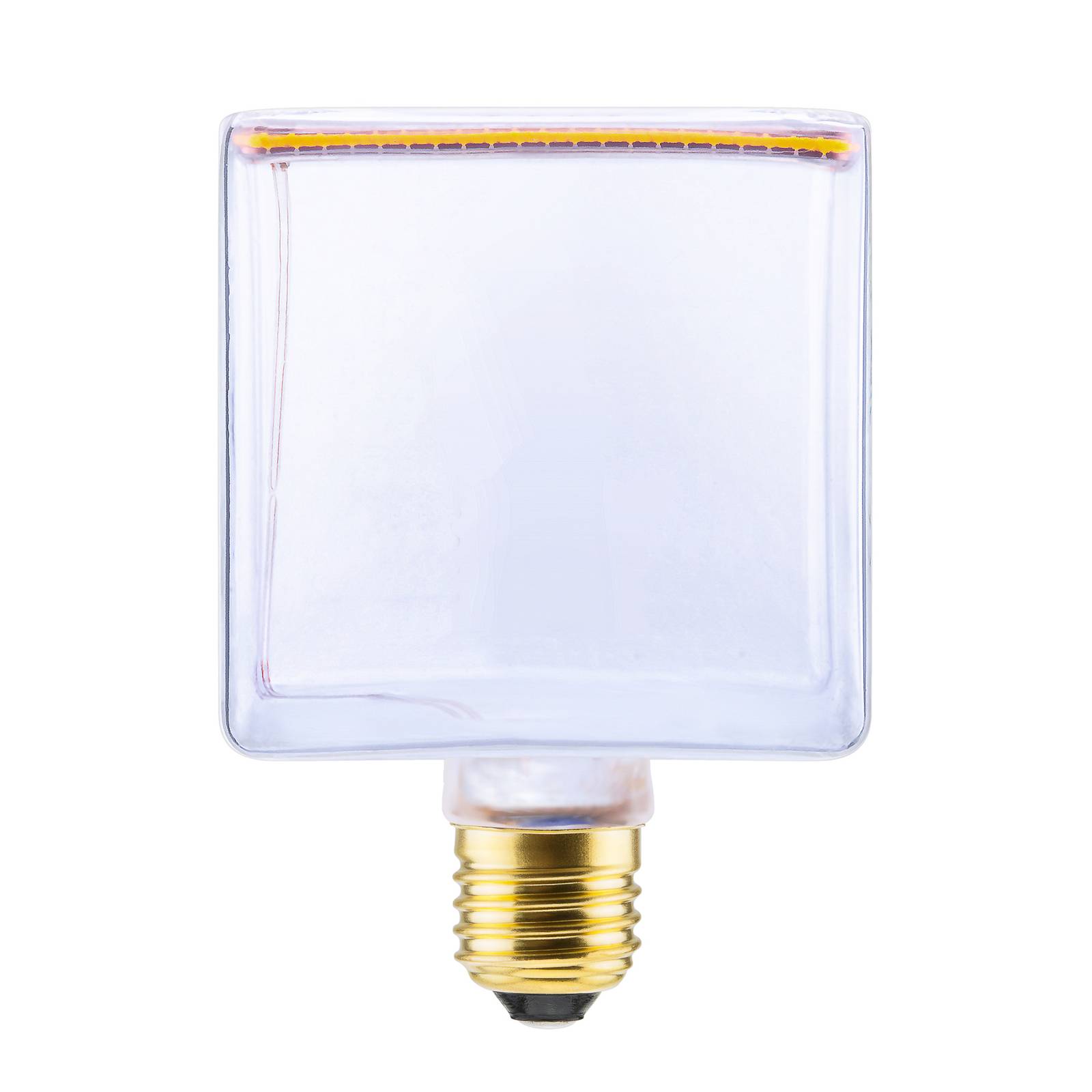 SEGULA LED-Floating-Cube 86 E27 4,5W warmweiß klar