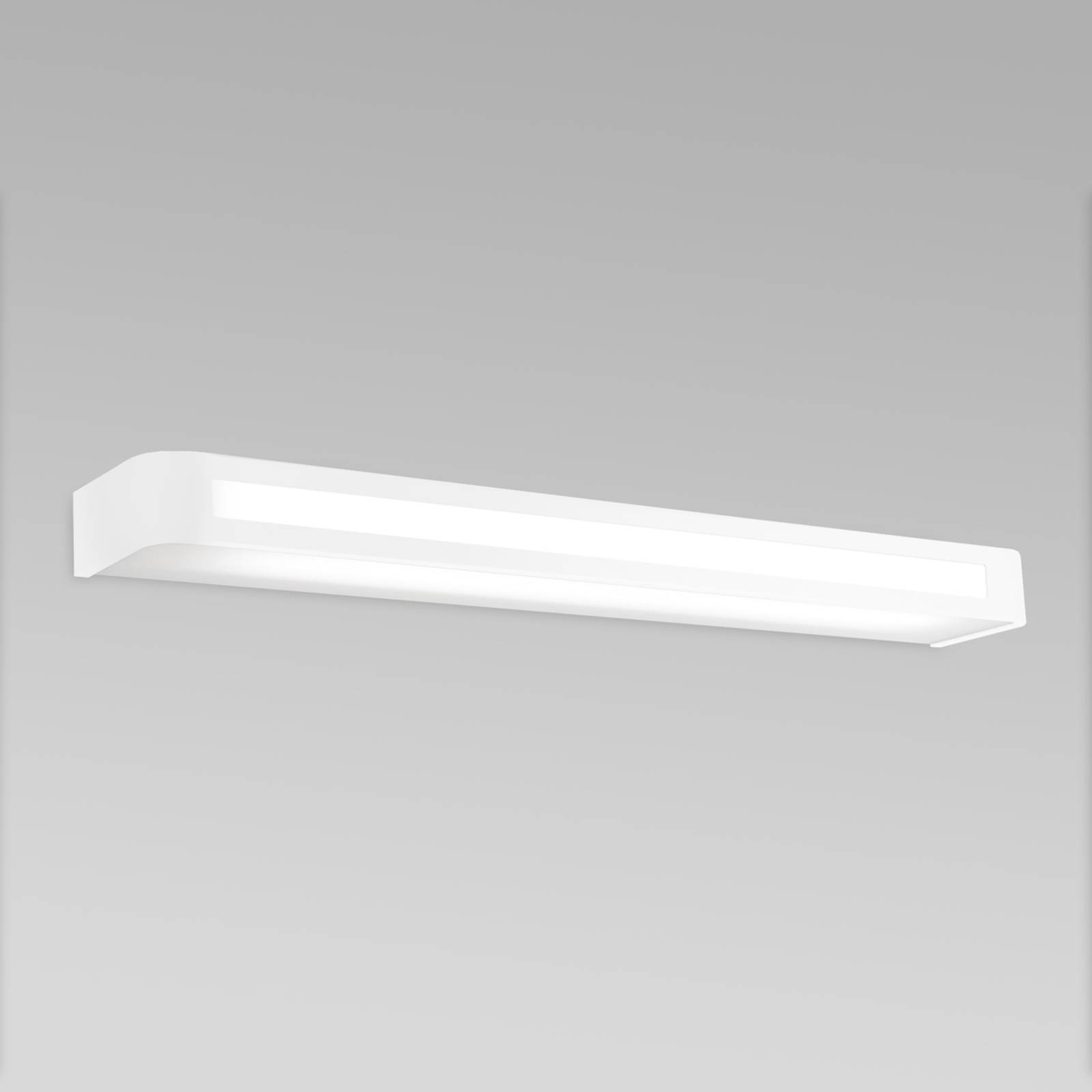 Pujol Iluminación Zeitlose LED-Wandleuchte Arcos, IP20 60 cm, weiß