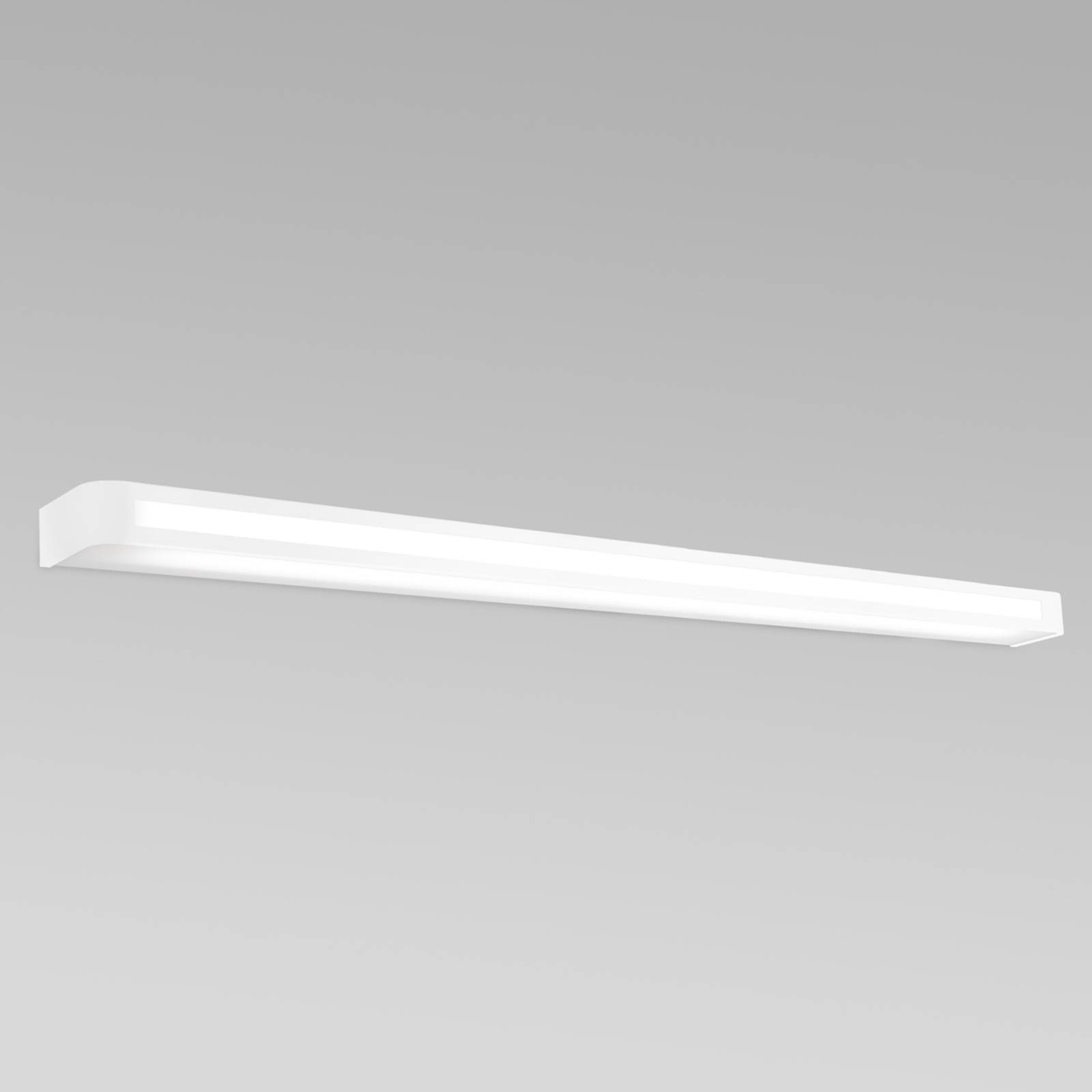Pujol Iluminación Zeitlose LED-Wandleuchte Arcos, IP20 120 cm, weiß
