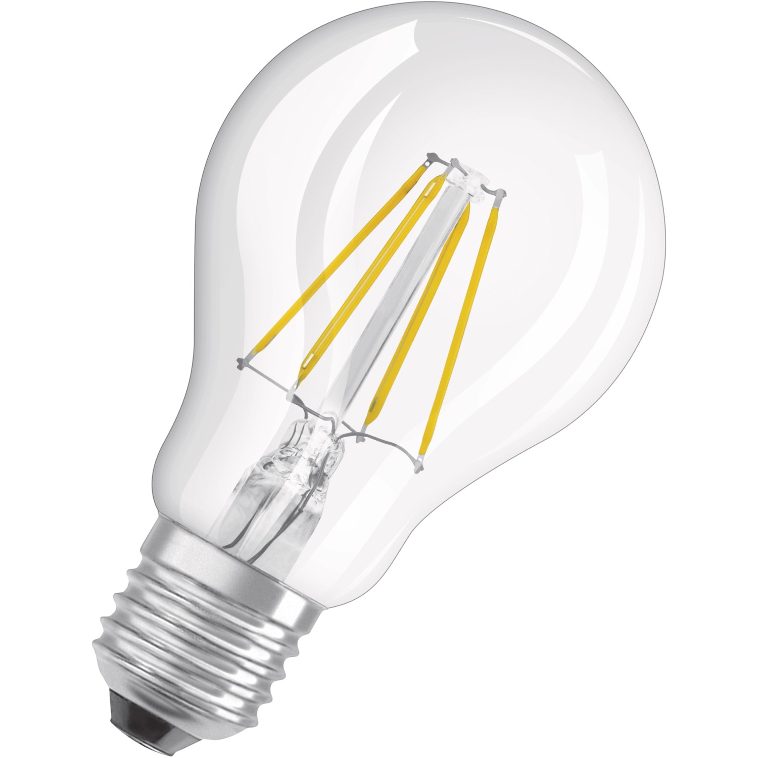 Osram LED-Filament-Leuchtmittel Glühlampe E27/4 W (470 lm) Warmw. 2er