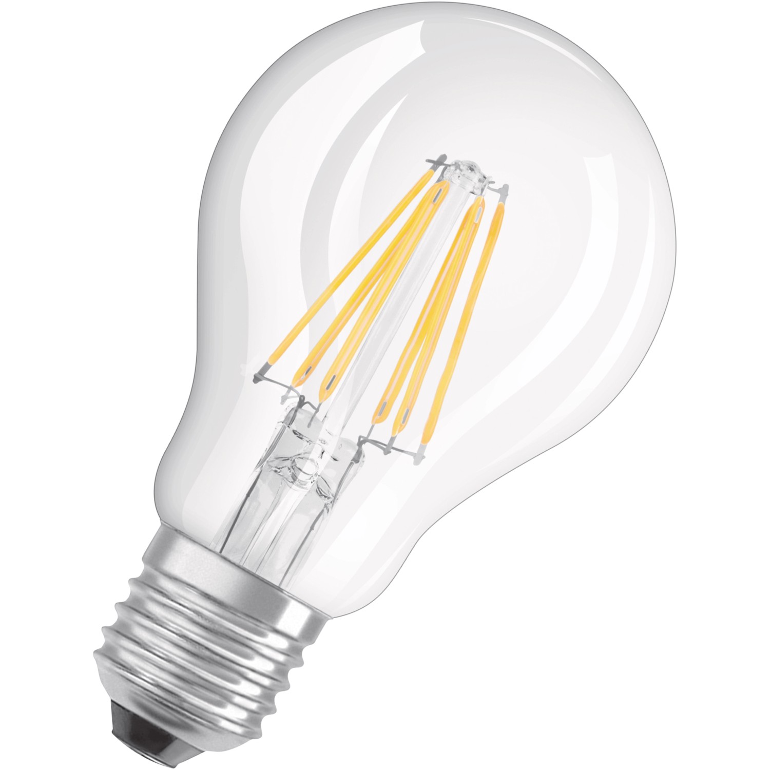 Osram LED-Filament-Leuchtmittel Glühlampe E27/6 W (806 lm) Warmw. 2er