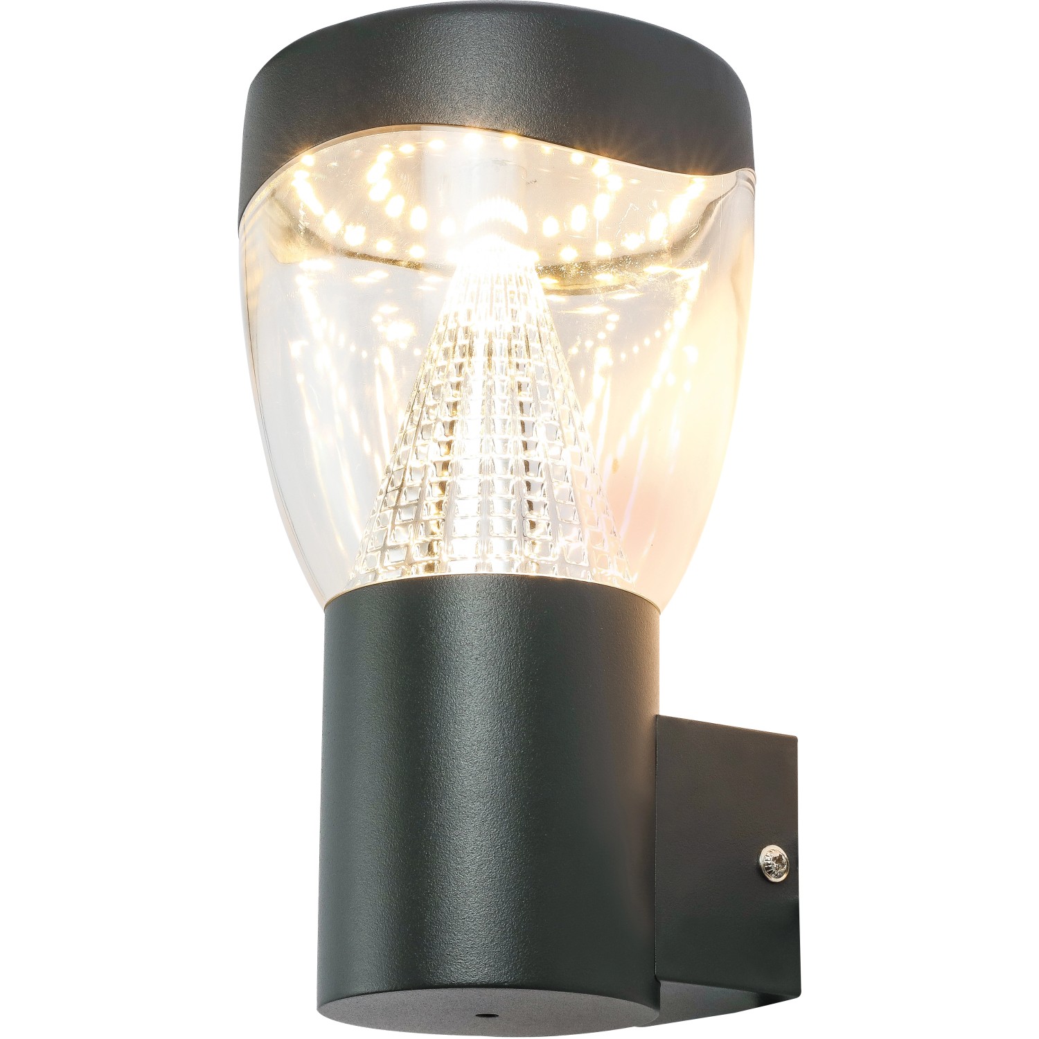 Globo LED-Außenleuchte Delta Anthrazit 23 cm x 12 cm