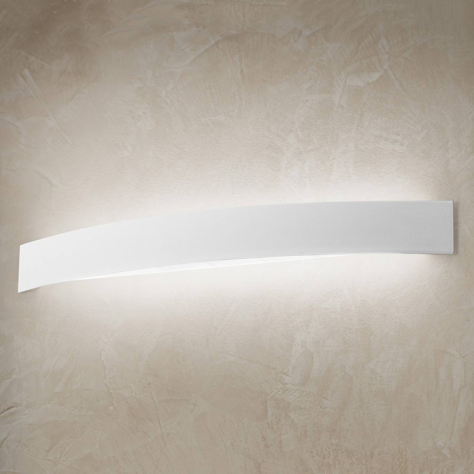 Linea Light Gebogene LED-Wandleuchte Curve in Weiß