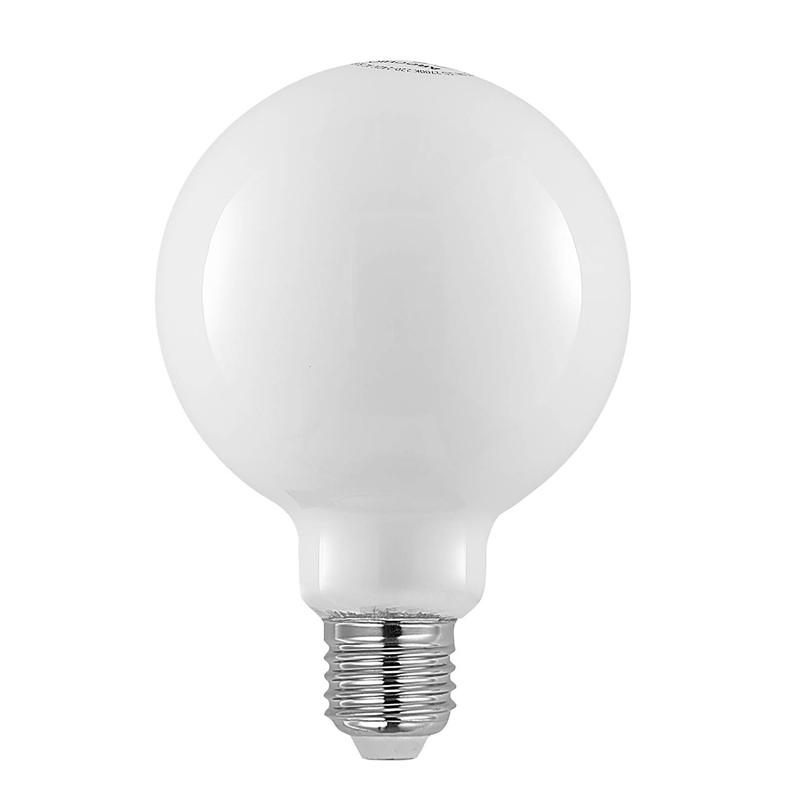 Arcchio LED-Lampe E27 4W 2.700K G95 Globe, dimmbar, opal