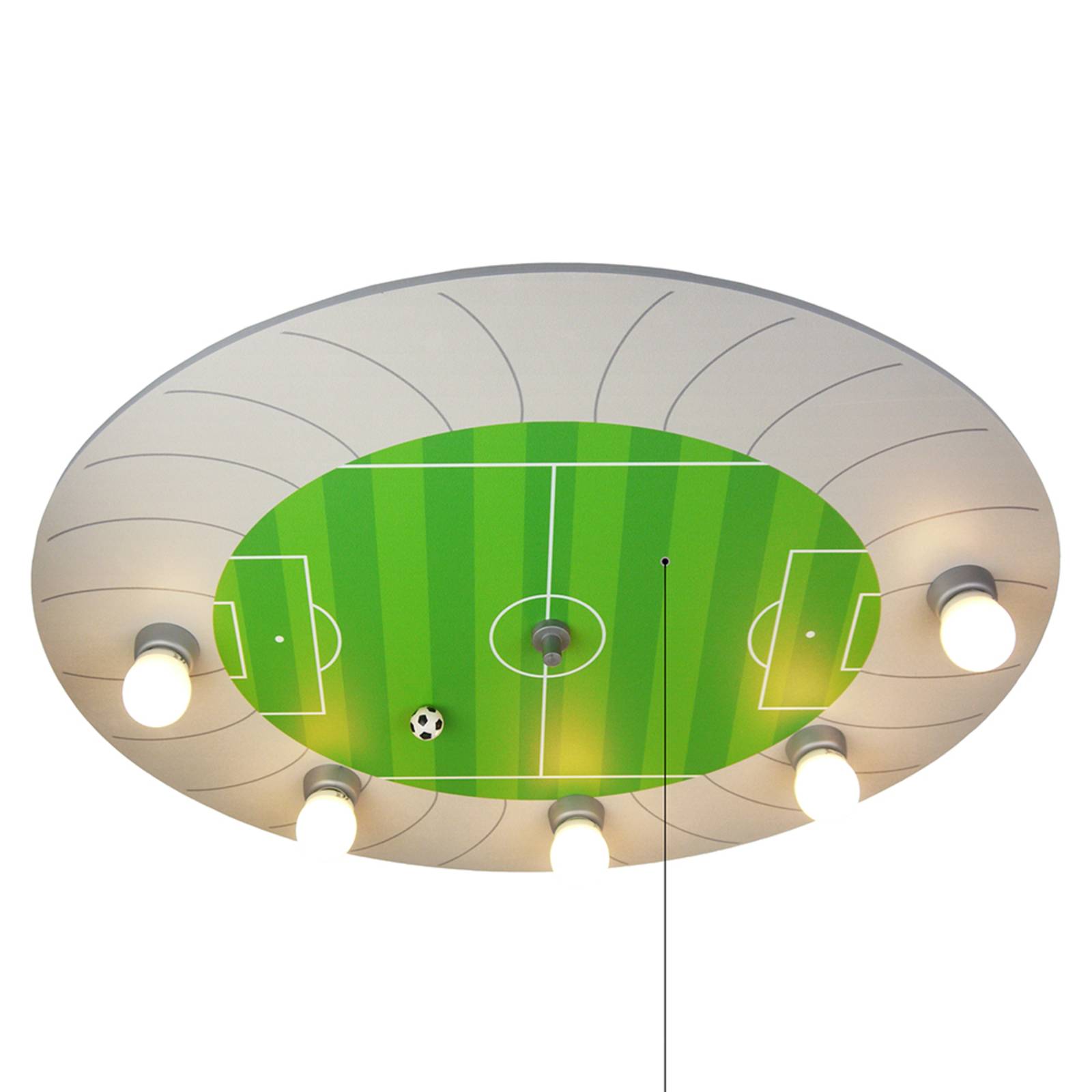Niermann Standby Deckenleuchte Fußballstadion mit LED-Lichtpunkten