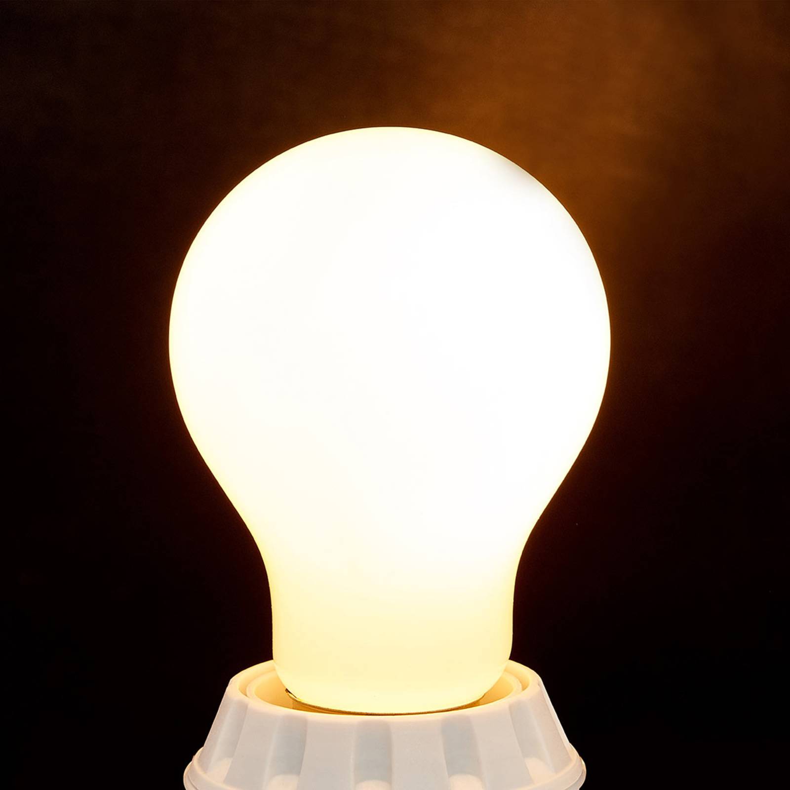 LINDBY E27 LED-Lampe 7W, 806Lm,  2.700K, opal