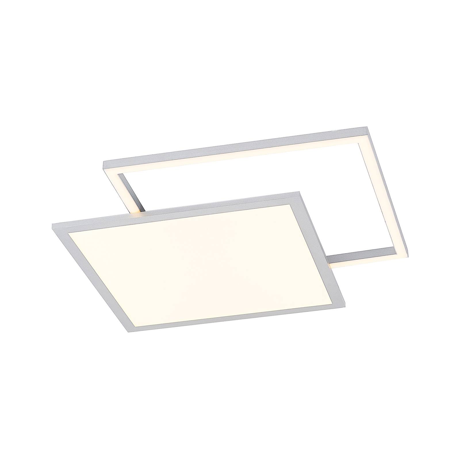 Lucande Senan LED-Deckenlampe, Quadrate, CCT