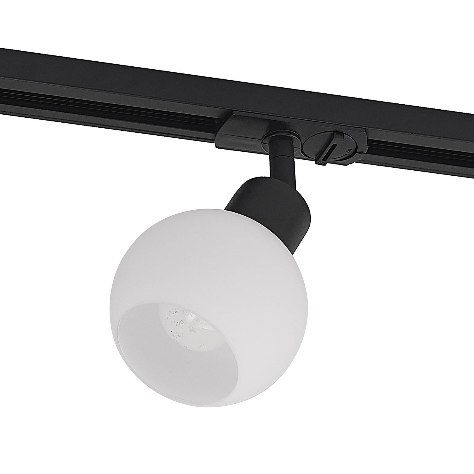 Lindby Maart LED-Spot 1-Phasen-Schiene, schwarz
