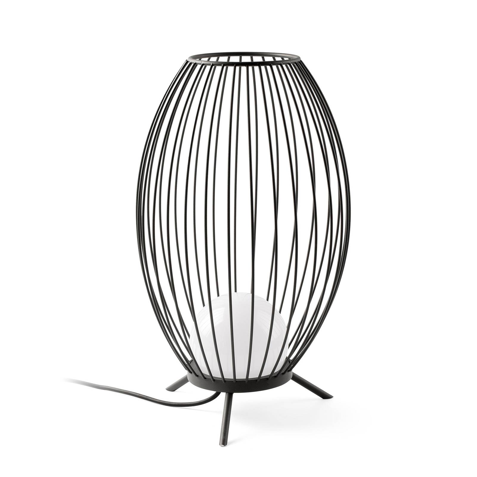 FARO BARCELONA LED-Terrassenleuchte Cage im Käfig-Design