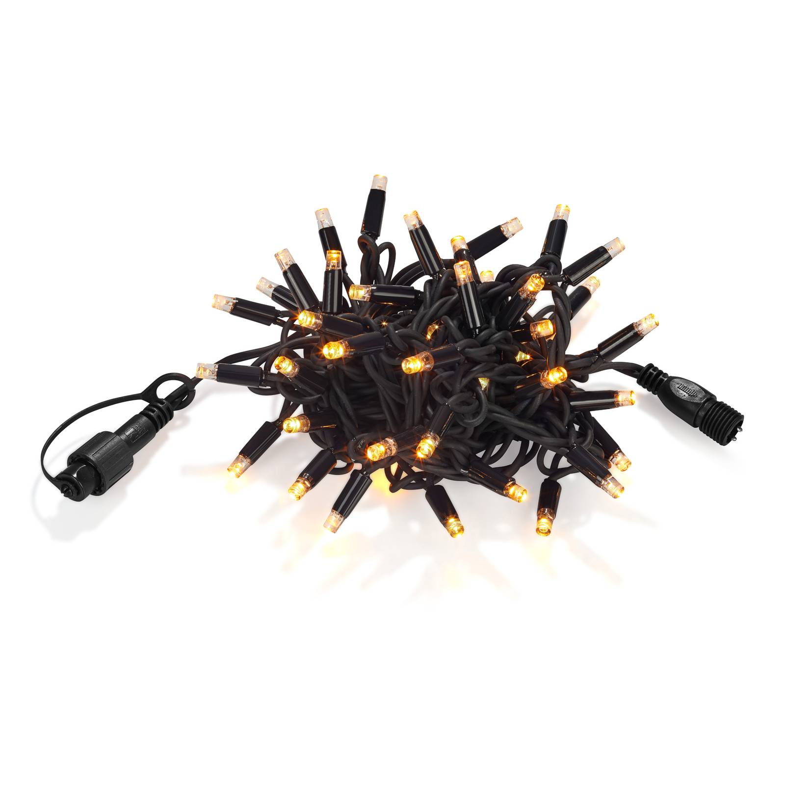 Markslöjd Lichterkette Chrissline Extra 50 LEDs amber
