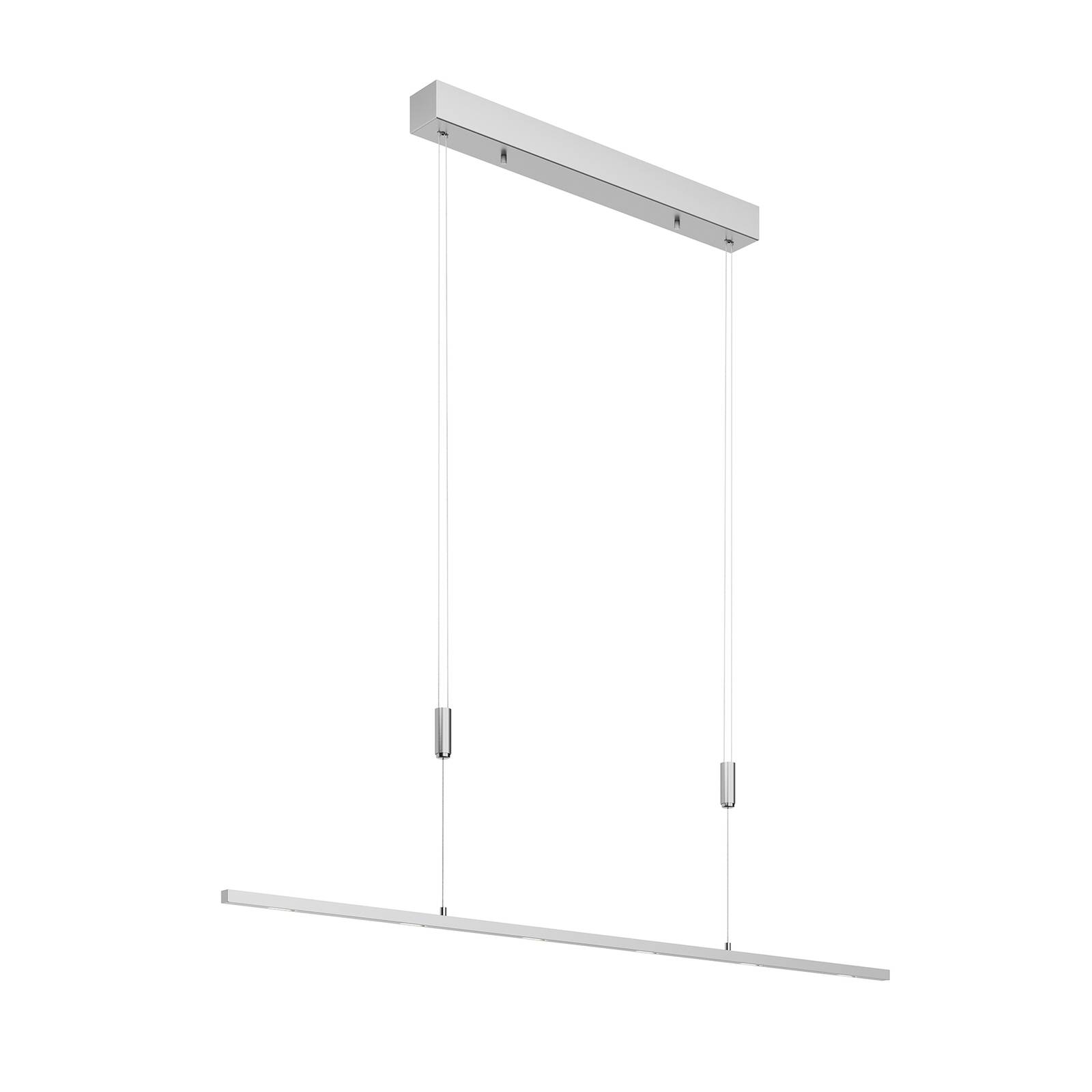 LUCANDE LED-Esszimmer-Pendellampe Arnik, dimmbar, 120 cm