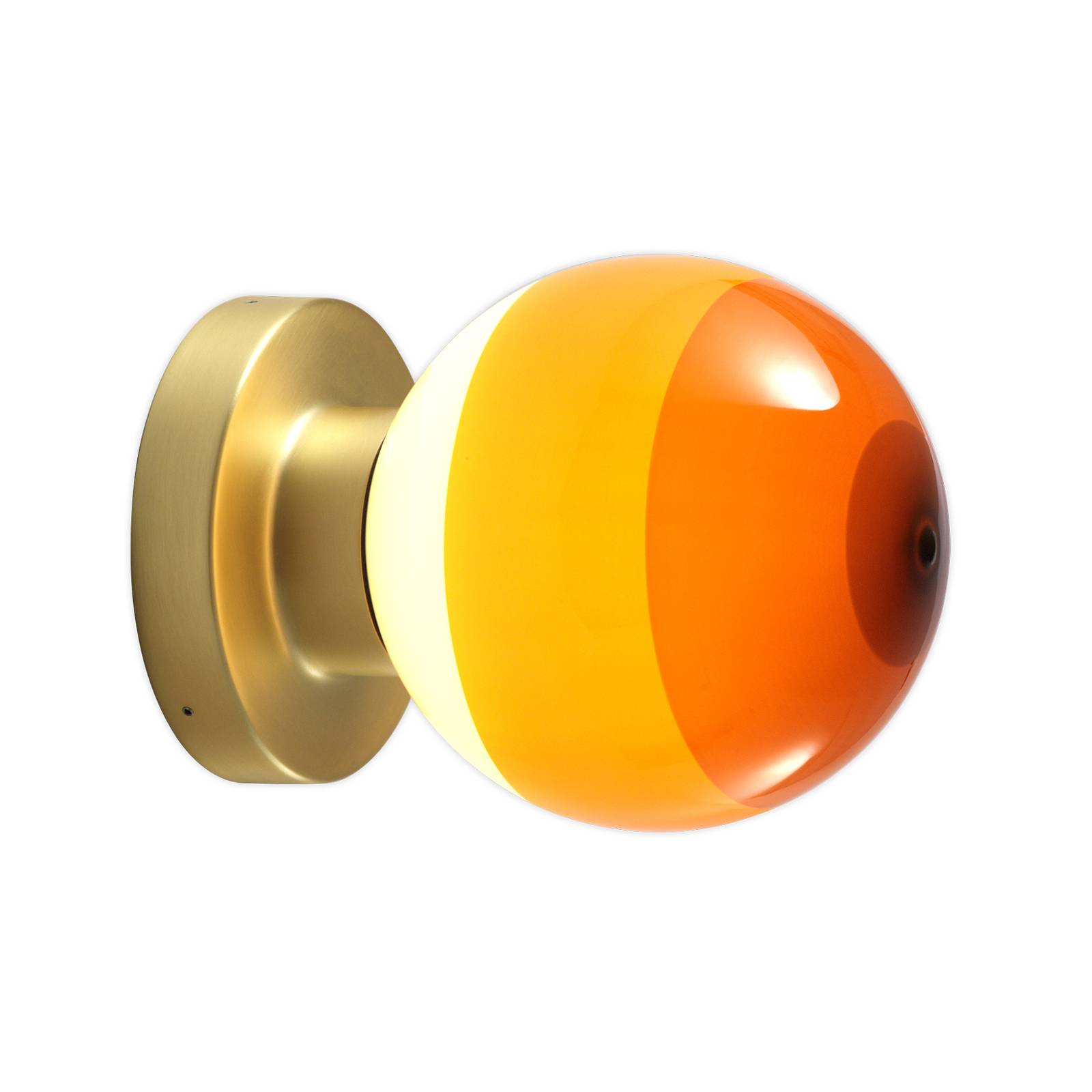 MARSET Dipping Light A2 LED-Wandlampe, orange/gold