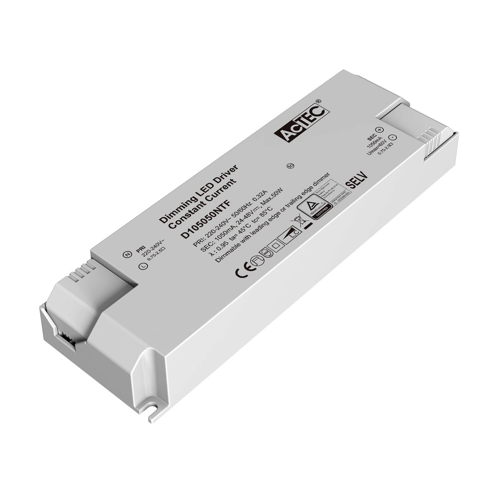 AcTEC Triac LED-Treiber CC max. 50W 1.050mA